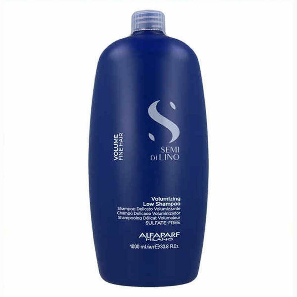 Shampoo and Conditioner Semi Di Lino Volumizing Low Alfaparf Milano Semi Di Lino 1 L - Cosmova