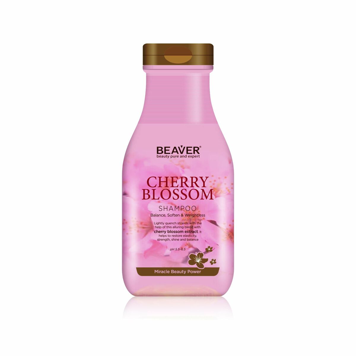 Shampoo Beaver CHERRY BLOSSOM 350 ml - Cosmova