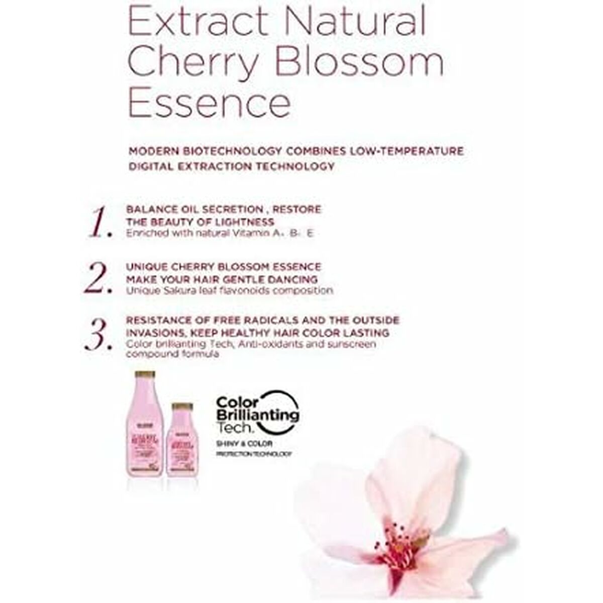 Shampoo Beaver CHERRY BLOSSOM 350 ml - Cosmova