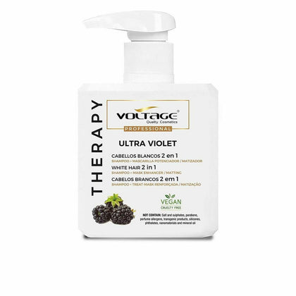 Shampoo für blondes oder graues Haar, Spannungstherapie Ultra Violet 2-in-1, 500 ml