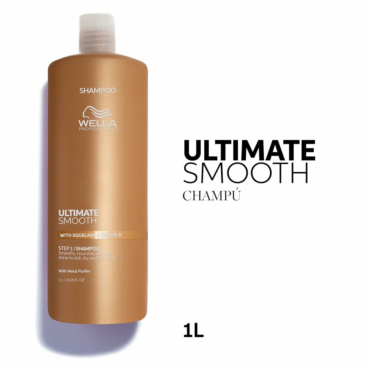 Shampoo Wella ULTIMATE SMOOTH 1 L - Cosmova