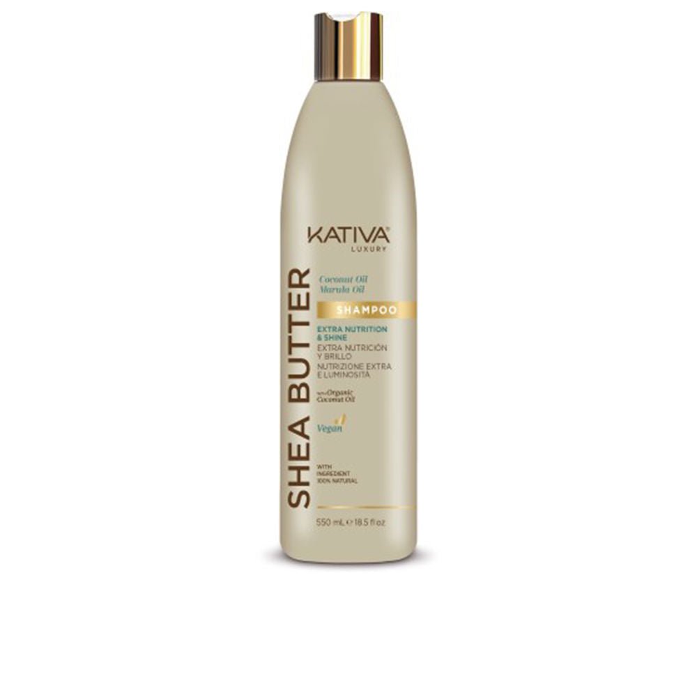 SHEA BUTTER coconut & marula oil shampoo 550 ml - Cosmova
