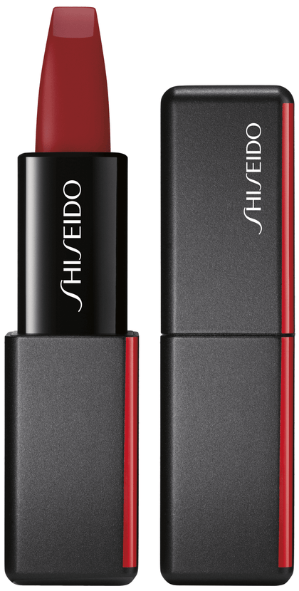 Shiseido, Modern Matte Powder, Opaco, Rossetto cremoso, 516, Rosso esotico, 4 g