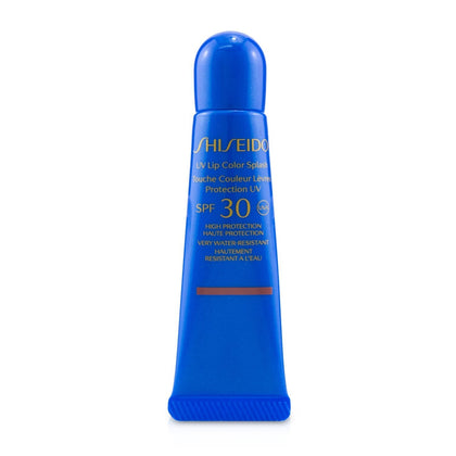 Shiseido, UV Color Splash, Impermeabile, Protezione solare, Balsamo per le labbra, Uluru rosso, SPF 30, 10 ml *Tester
