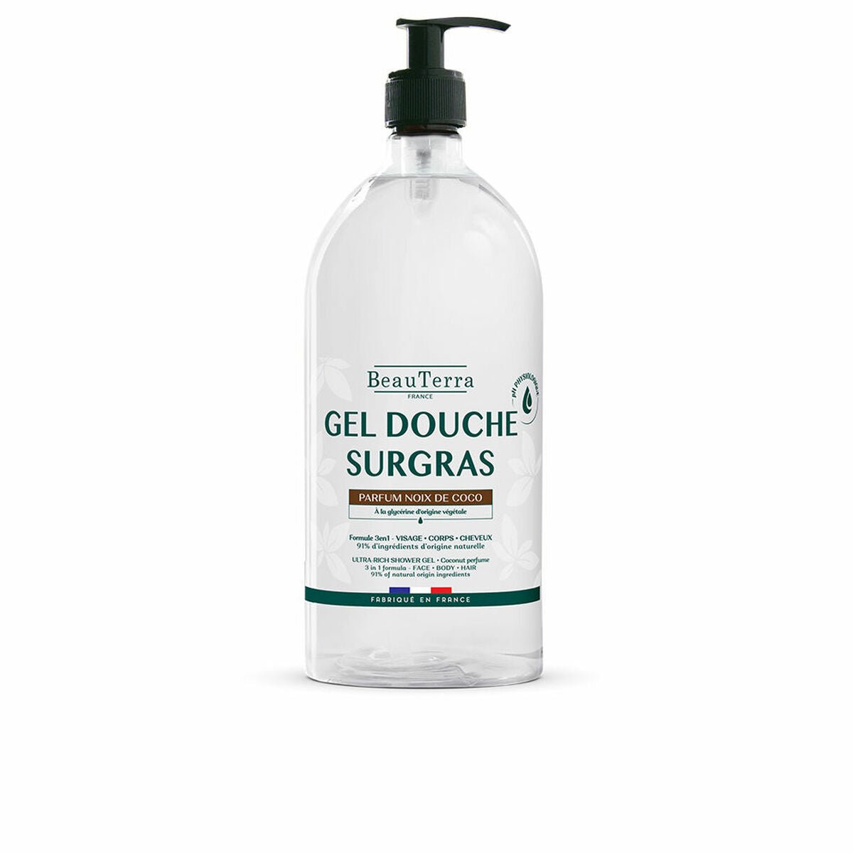 Shower Gel Beauterra GELES DE DUCHA SOBREGRASOS 1 L - Cosmova