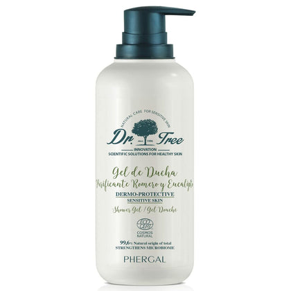Gel Douche Dr. Tree Peaux Sensibles Eucalyptus Romarin Purifiant 500 ml