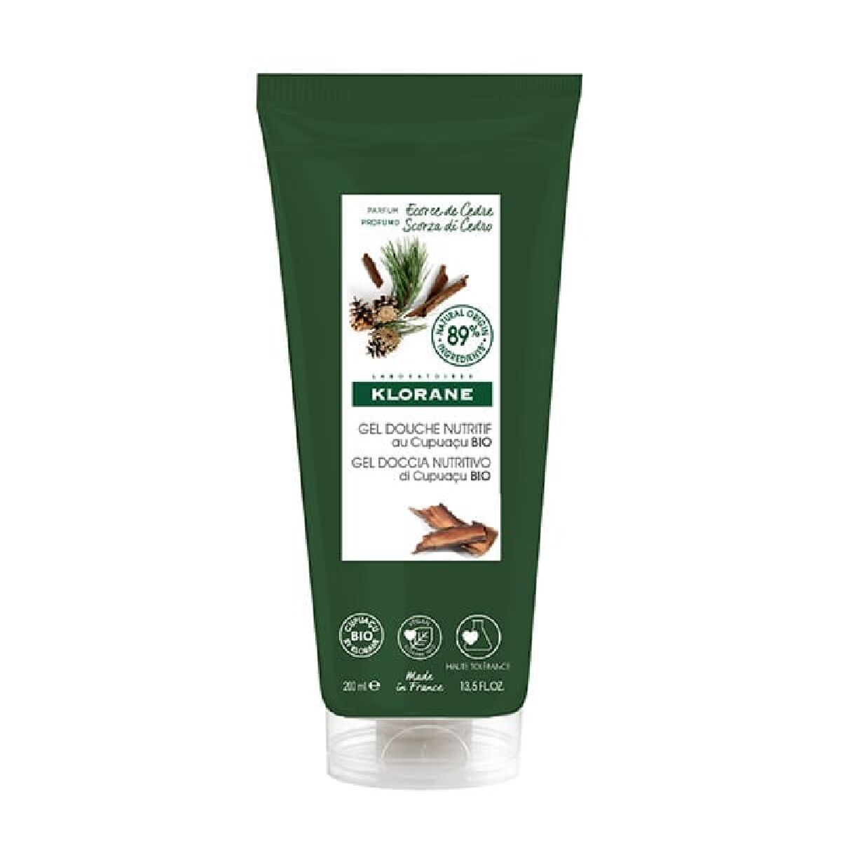 Shower Gel Klorane Casca Cedro - Cosmova