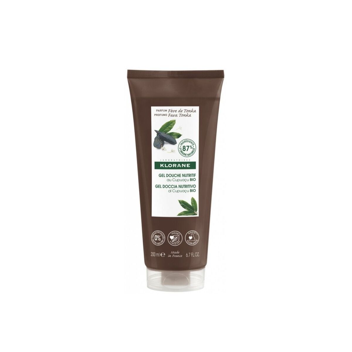 Shower Gel Klorane Feij Tonka - Cosmova
