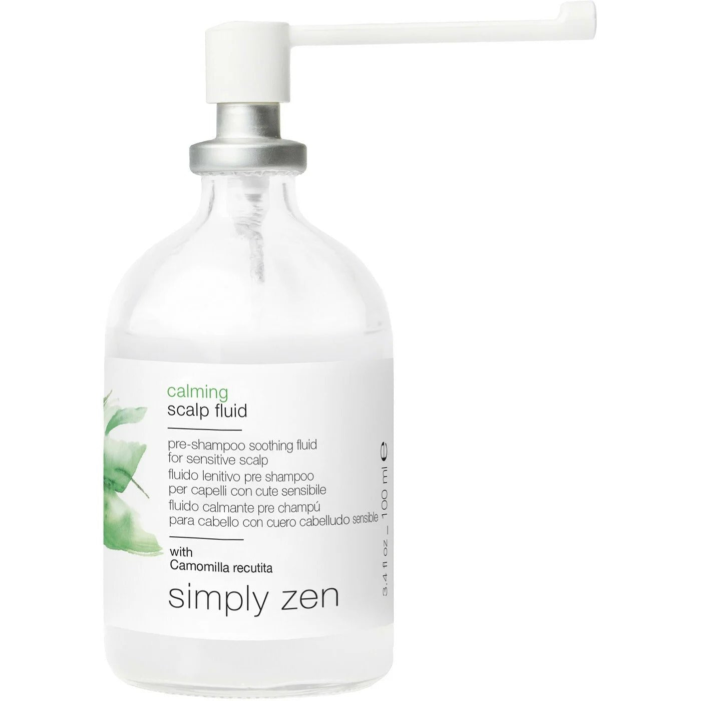 Simply Zen, Calming, Lozione trattamento cuoio capelluto senza risciacquo, Per calmare, 100 ml - Cosmova