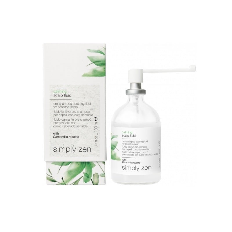 Simply Zen, Calming, Lozione trattamento cuoio capelluto senza risciacquo, Per calmare, 100 ml - Cosmova