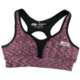 Skechers, Erinlined, Reggiseno sintetico da donna sportivo, Magenta, Per le donne, Taglia 10 - Cosmova