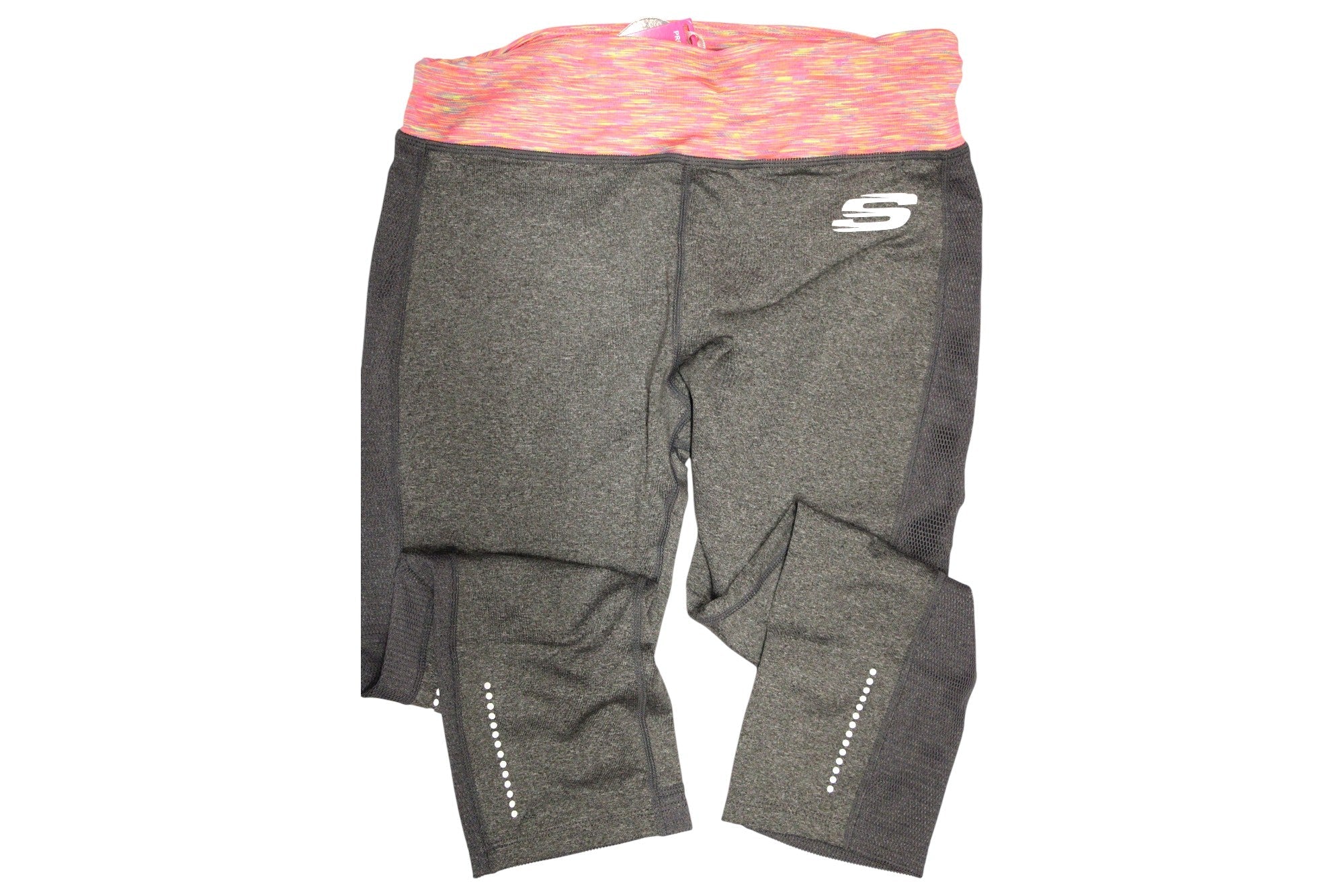 Skechers, Kaylee Deep, Leggings sintetici da donna sportivi, Carbone, Taglia 12 - Cosmova