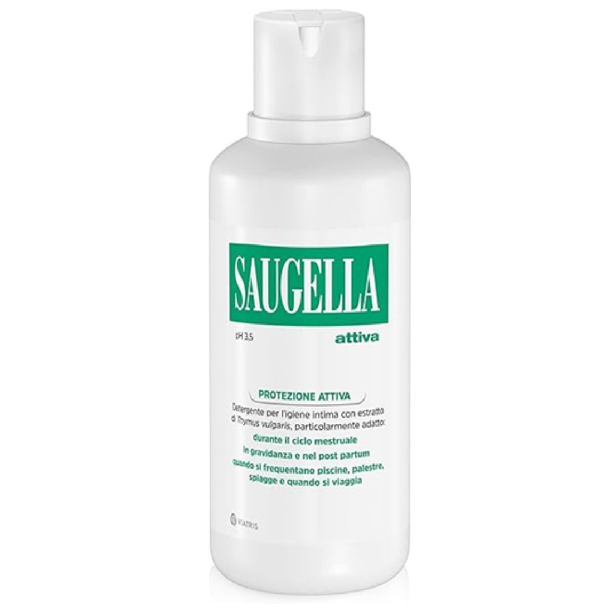 Soap for Intimate Hygiene Saugella Attiva 500 ml - Cosmova