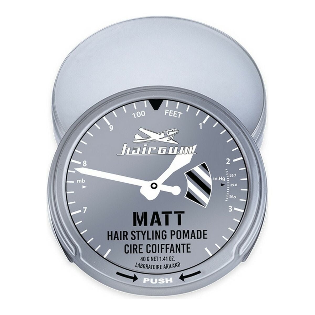 Cire tenue douce Hairgum Matt 40 g-3