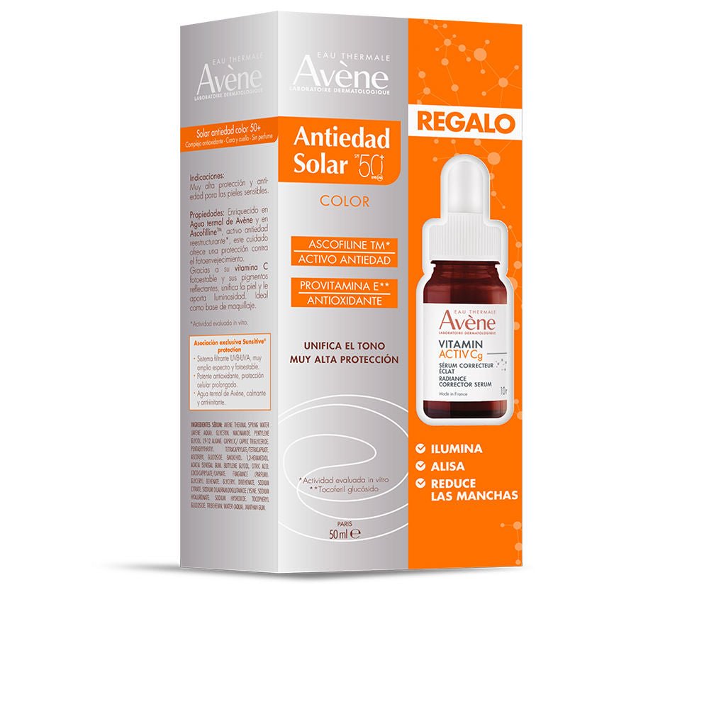 SOLAIRE ANTI-AGING WITH COLOR SPF 50+ 2-pack - Cosmova