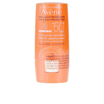 SOLAIRE HAUTE PROTECTION Stick Zonas Sensitives SPF50+ 8 ml