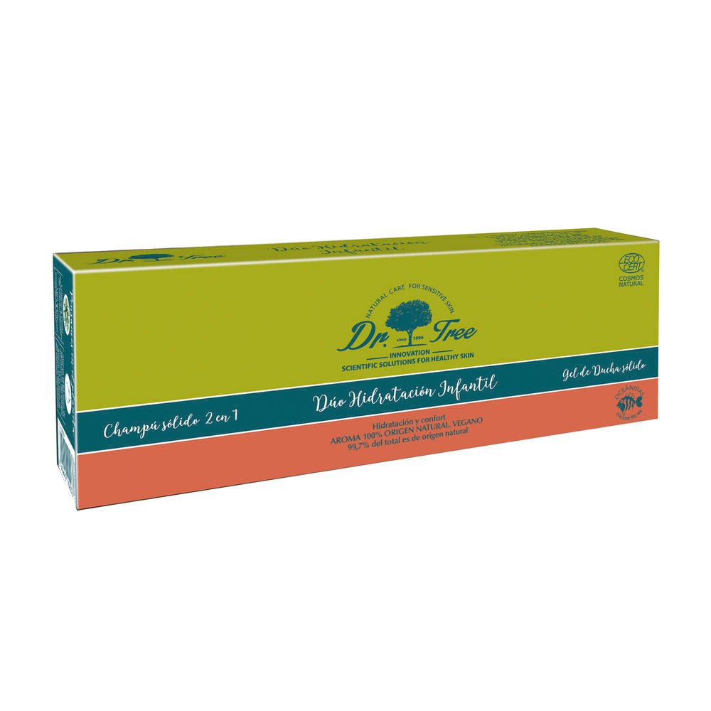 SOLID SHAMPOO AND GEL CHILDREN&39;S HYDRATION SENSITIVE SKIN CASE 2 pcs - Cosmova