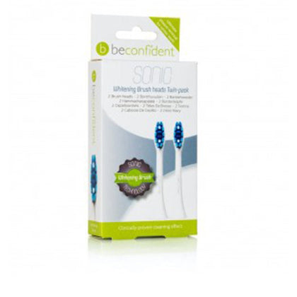 SONIC TOOTHBRUSH HEADS SBIANCANTE bianco set 2 pz