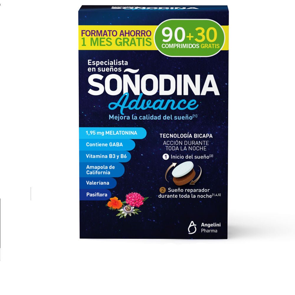 SOÑODINA bilayer melatonin 90 + 30 as a gift 120 tablets - Cosmova