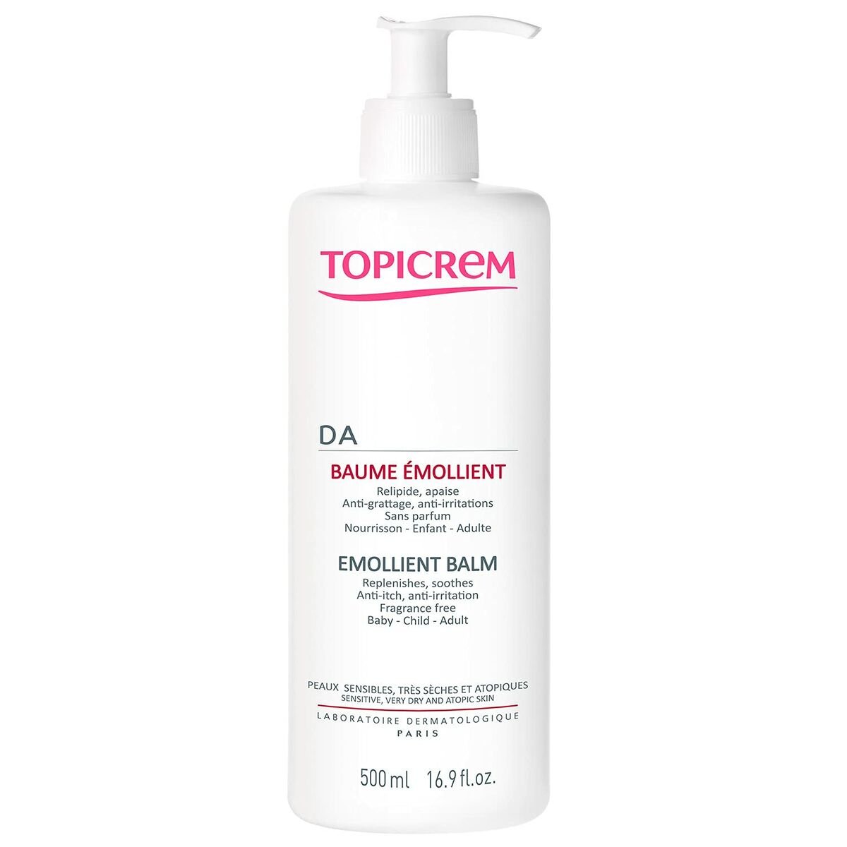 Balsamo Lenitivo per Pelli Prurite e Irritate Topicrem 500 ml-0