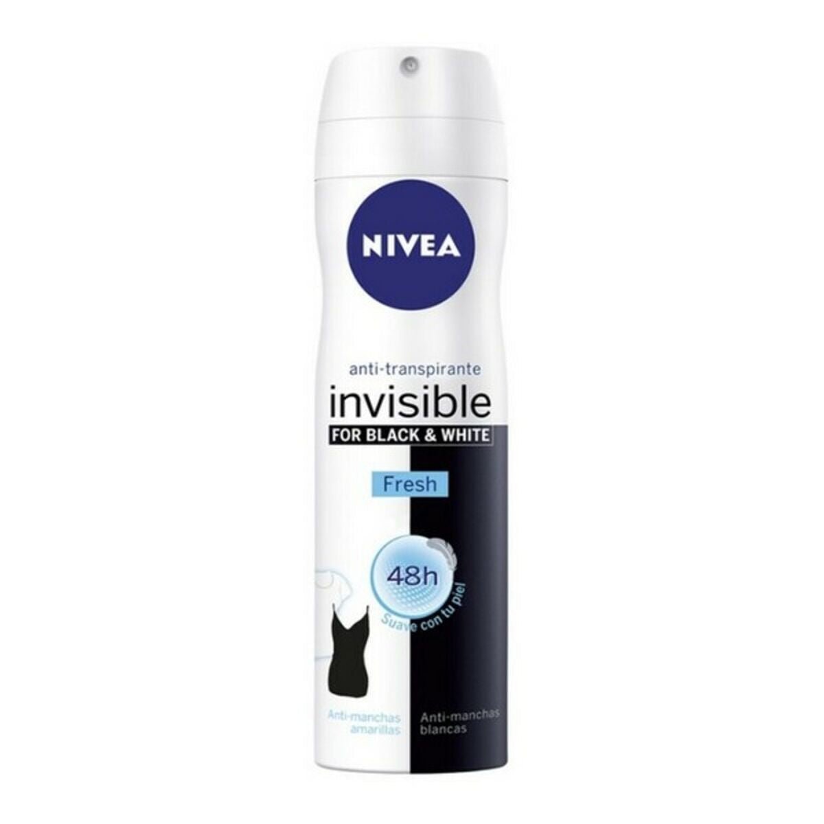 Spray Deodorant Black & White Invisible Fresh Nivea (200 ml)-0