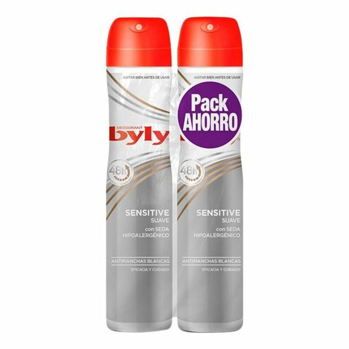 Spray Deodorant Sensitive Suave Byly TP-8411104041165_173227_Vendor (2 uds) 200 ml - Cosmova