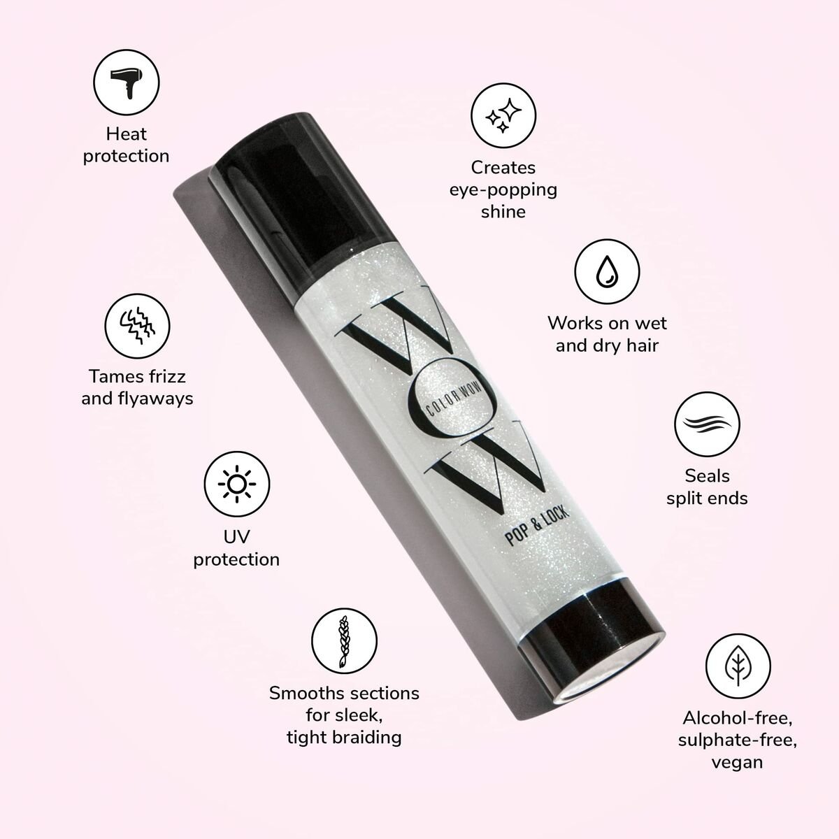 Spray Brillante per Colore dei capelli Wow POP & LOCK-5