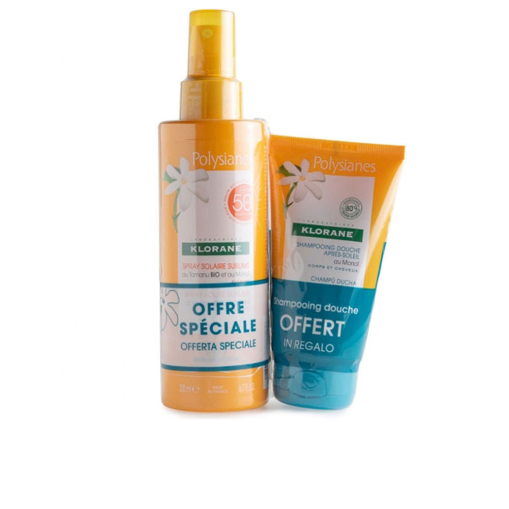 SPRAY SOLAR SPF50 POLYSIANES MONOÏ Y TAMANU BIO LOTE 2 pz - Cosmova