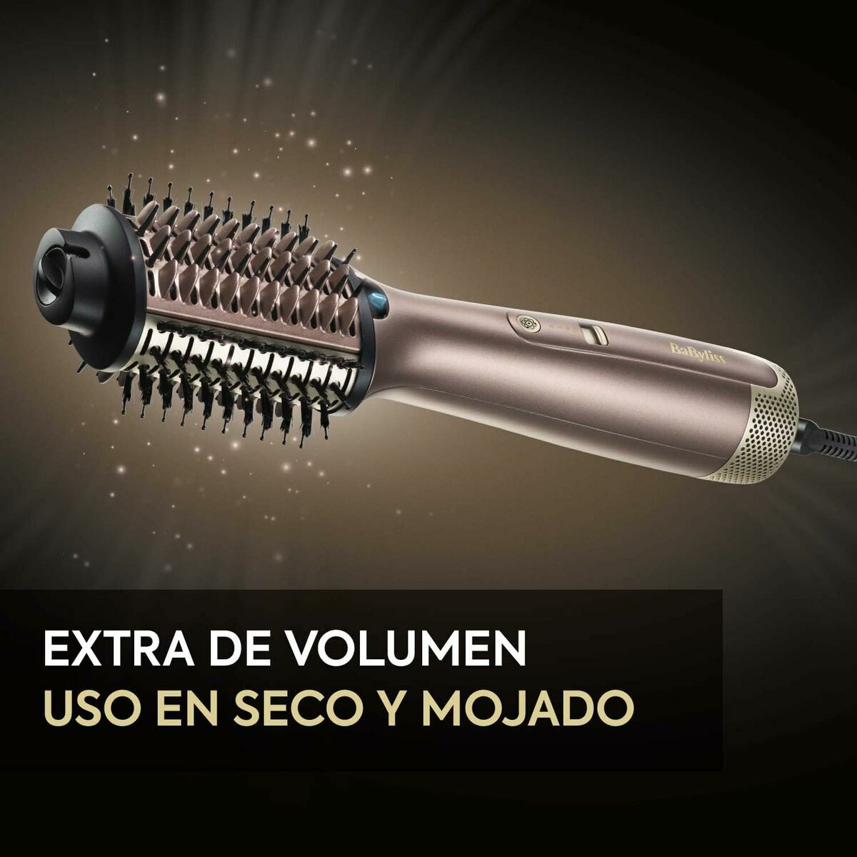 Stylingbürste Babyliss AS95E Schwarz Champagner 1000 W-3
