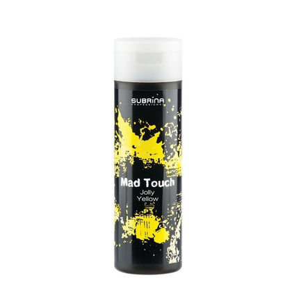 Subrina Professional, Mad Touch, Gel colorant par capelli, Par coloration directe, Jolly Yellow, 200 ml