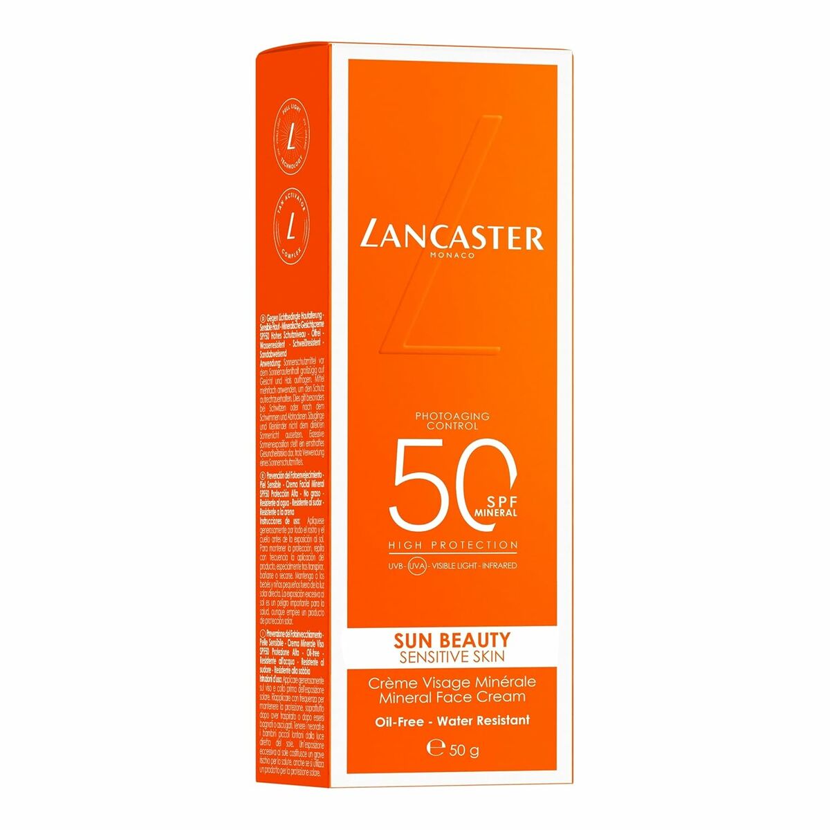 Sun Block Lancaster SUN BEAUTY Spf 50 30 ml - Cosmova