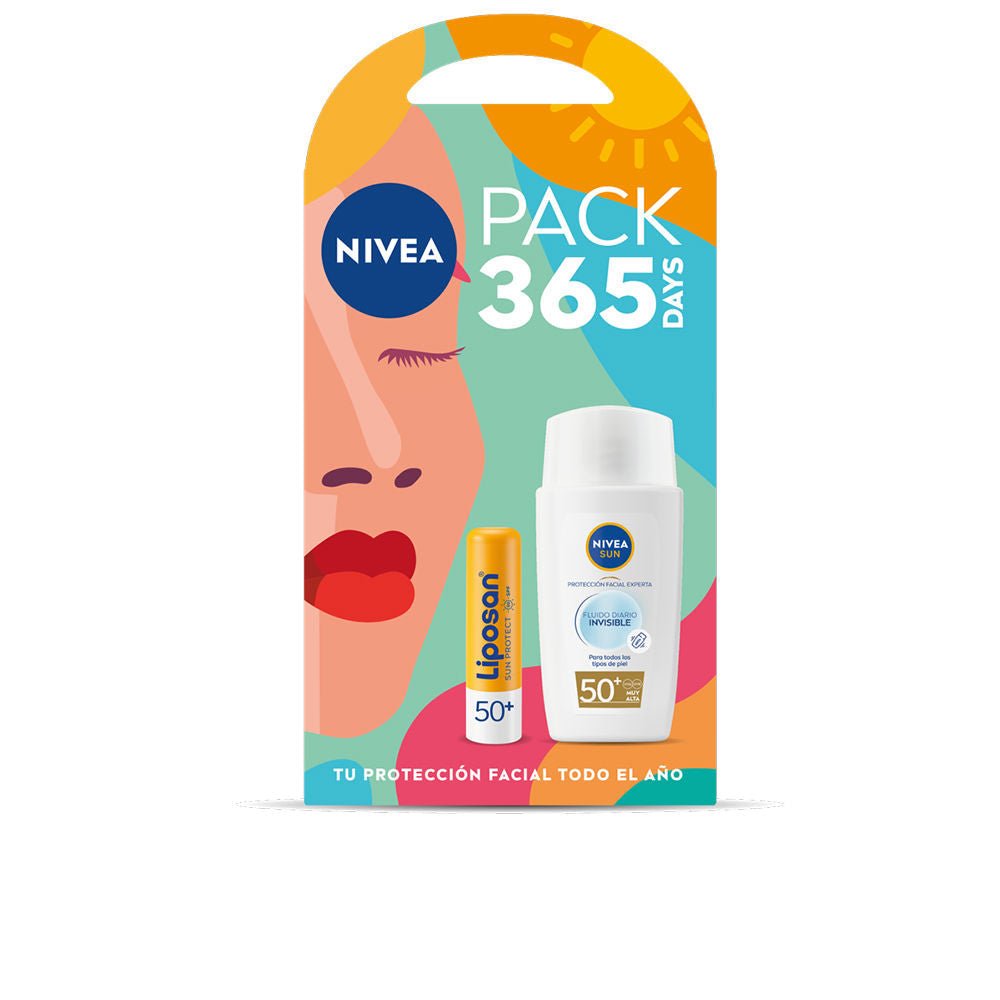 SUN INVISIBLE FLUIDO DIARIO SPF50 + LIPOSAN SPF50 PACK 2uds-0