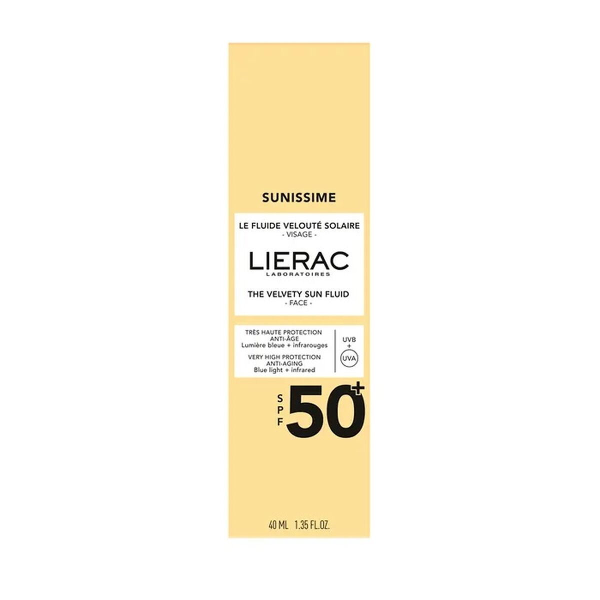 Sun Milk Lierac SUNISSIME Spf 50 40 ml Anti-ageing - Cosmova