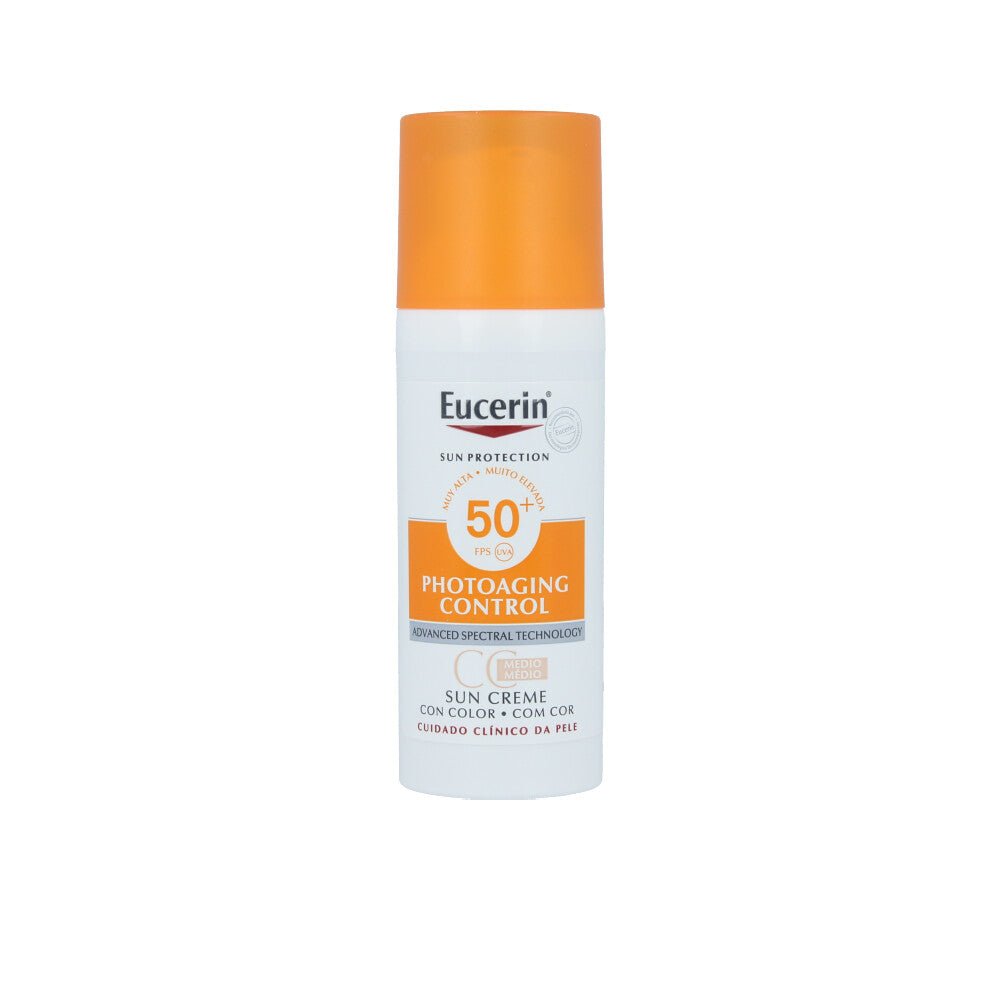 SUN PROTECTION PHOTOAGING gel-cream SPF50+ medium 50 ml - Cosmova