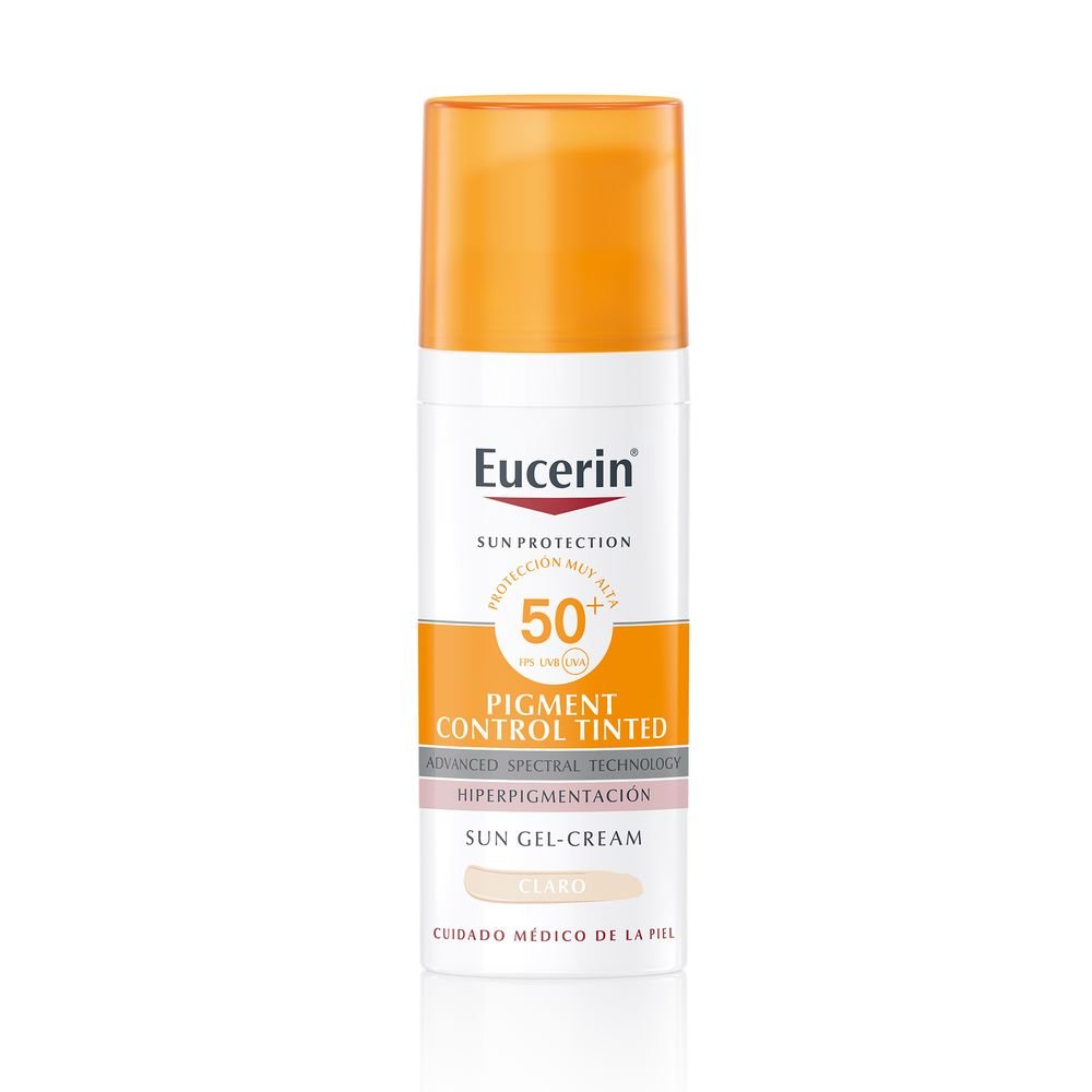 SUN PROTECTION pigment control gel-cream color SPF50+ light 50 ml - Cosmova