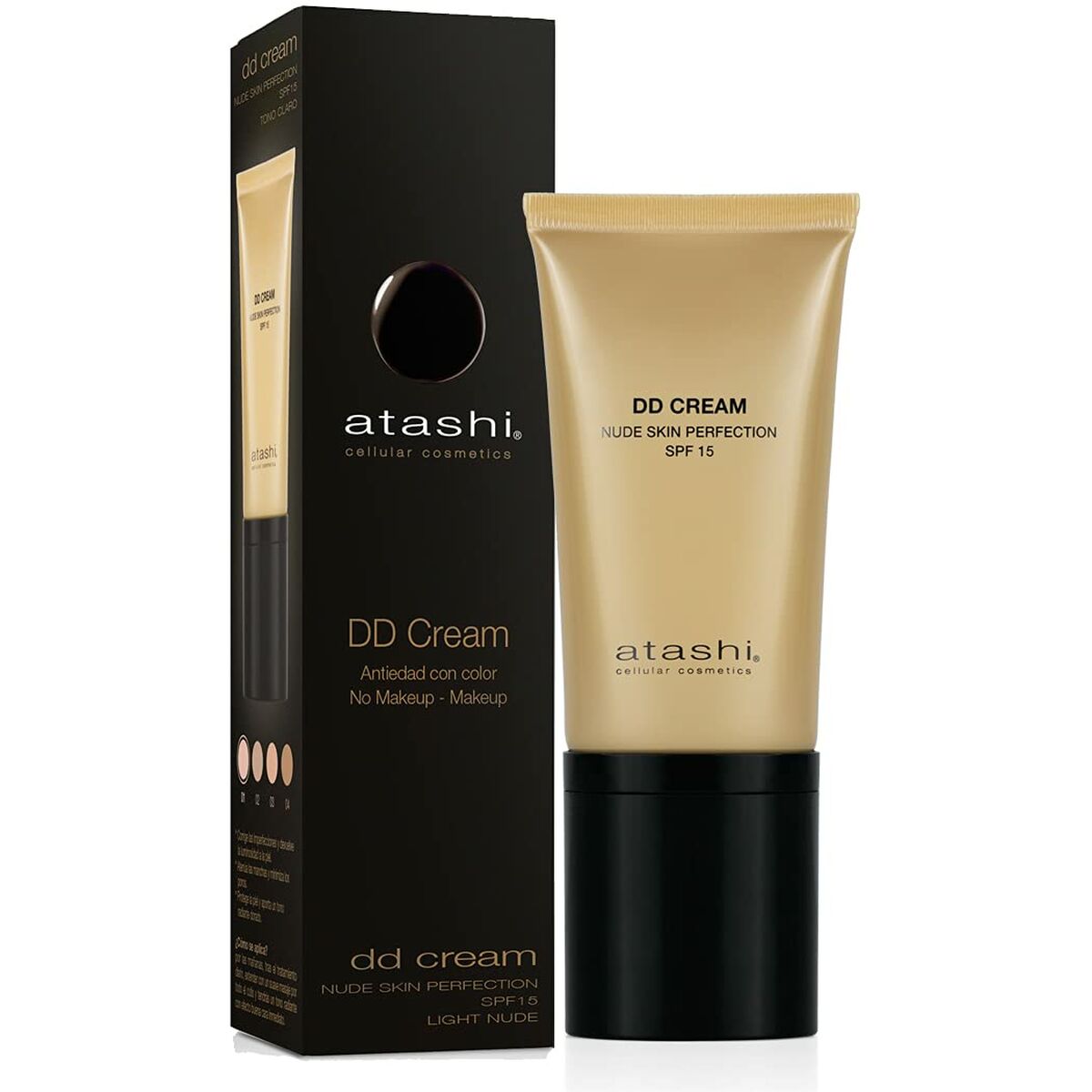 Sun Protection with Colour Atashi Celullar Cosmetic Dd Clear Spf 15 50 ml DD Cream - Cosmova
