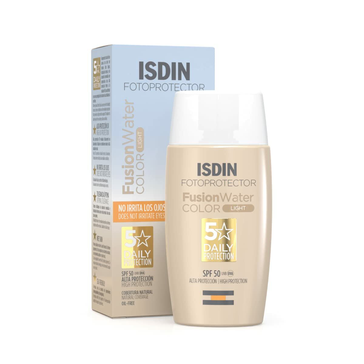 Sun Protection with Colour Isdin Fotoprotector Clear Spf 50 50 ml - Cosmova