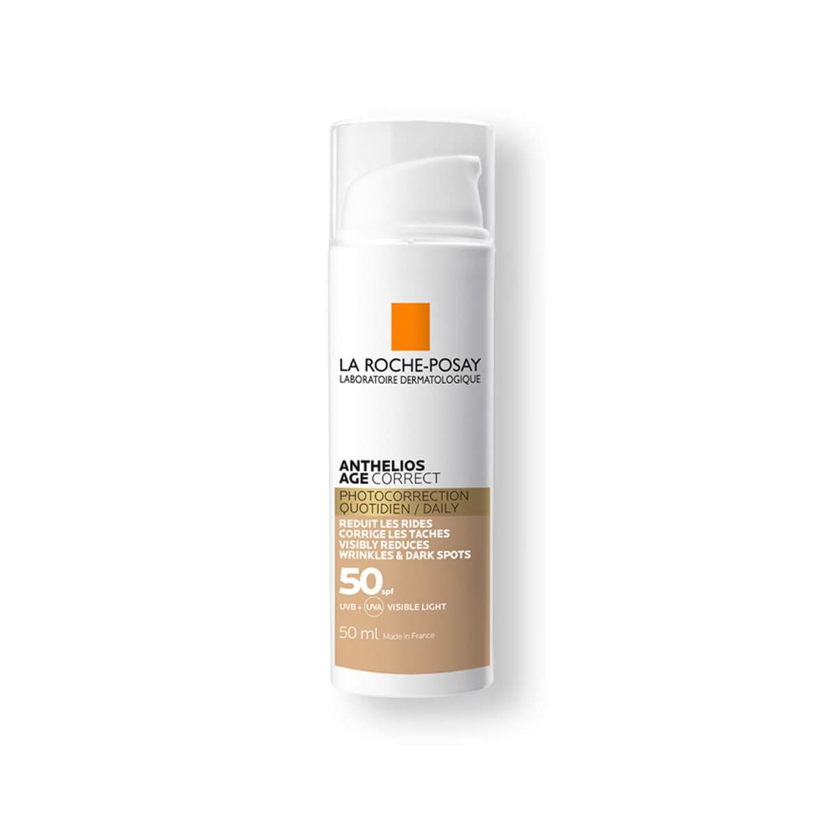 Sun Protection with Colour La Roche Posay Anthelios Age Correct SPF 50 (50 ml) - Cosmova