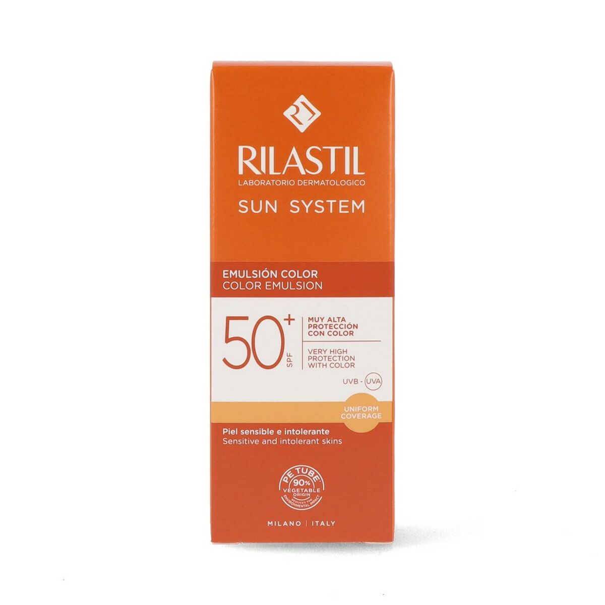 Sun Protection with Colour Rilastil Sun System Spf 50+ (50 ml) - Cosmova