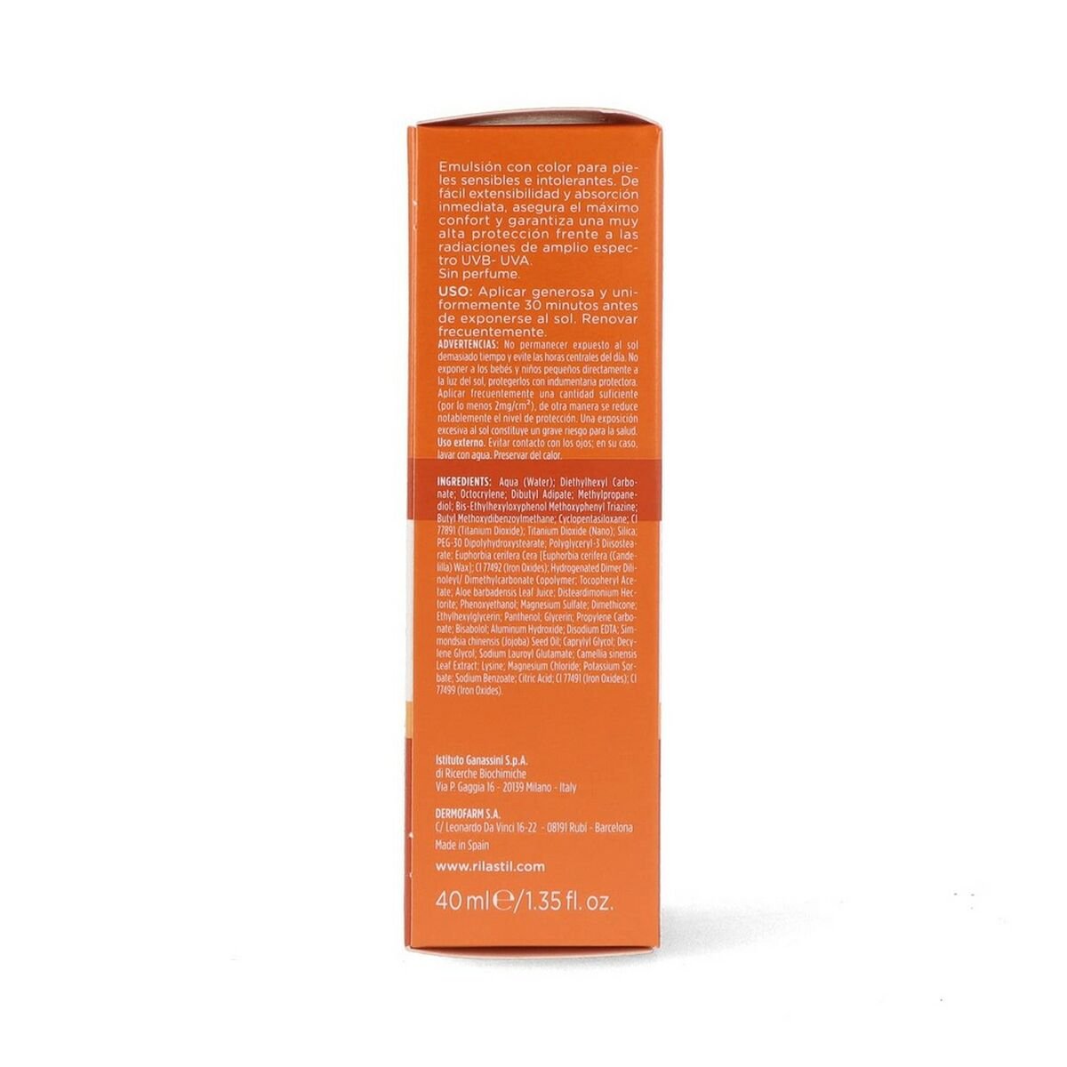 Sun Protection with Colour Rilastil Sun System Spf 50+ (50 ml) - Cosmova