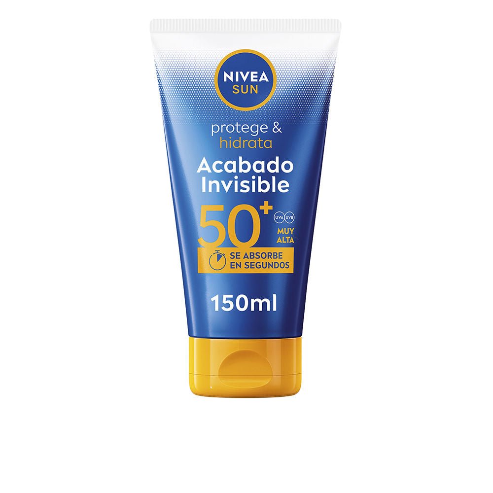 SUN PROTECTS &amp; MOISTURIZES invisible finish sun lotion SPF50+ 150 ml - Cosmova