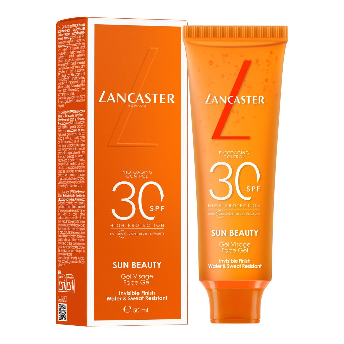 Sun Screen Gel Lancaster SUN SPORT Spf 30 50 ml - Cosmova