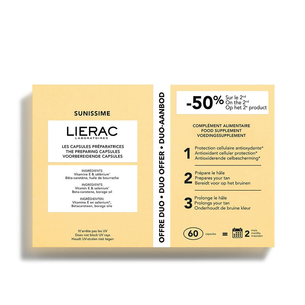 SUNISSIME capsules préparation bronzage pack 2 x 30 capsules-0
