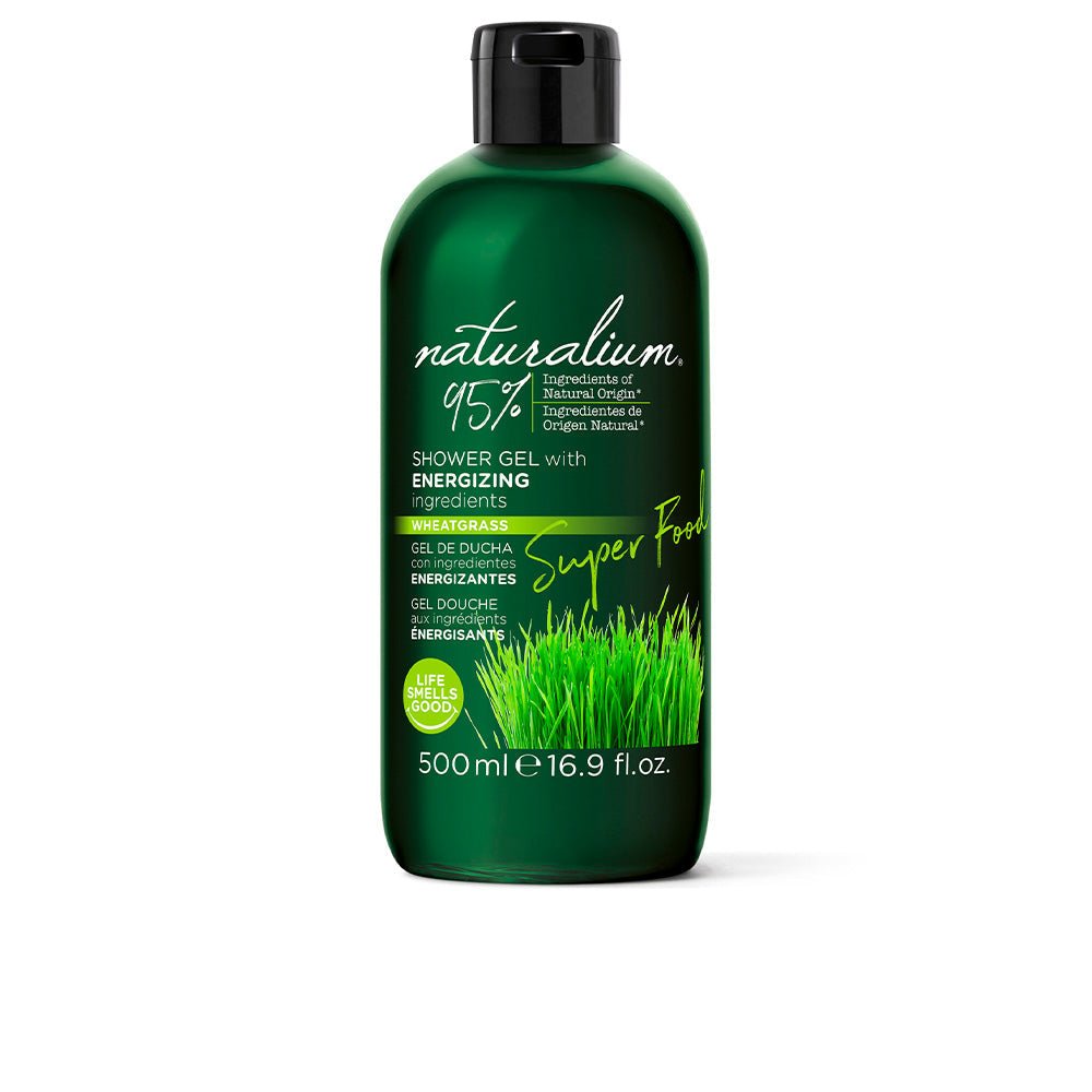Gel de duș energizant din iarbă de grâu SUPER FOOD 500 ml-0