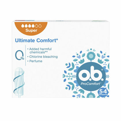 Super Tampons Ob Procomfort Super 54 Einheiten