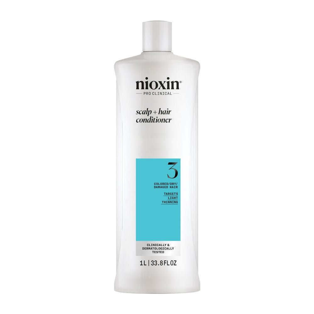 SYSTEM 3 - Conditioner - Dyed and Damaged Hair with Mild Weakening 1000 ml - Cosmova