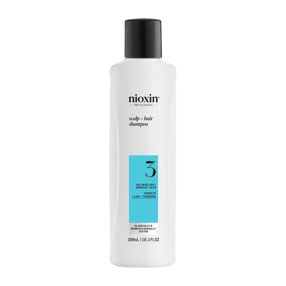 SYSTEM 3 - Shampoo - Dyed and Damaged Hair with Mild Weakening 300 ml - Cosmova