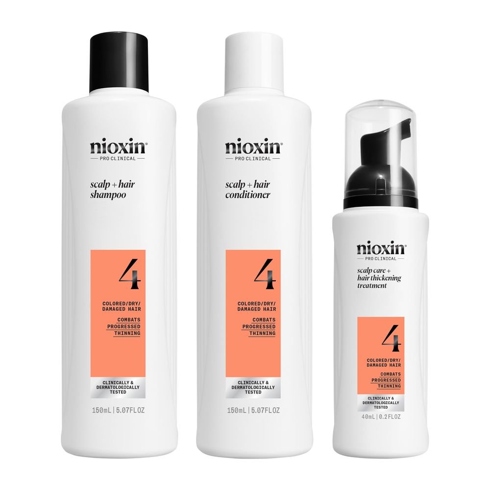 SYSTEM 4 - Kit - Treatment for Colored Hair with Advanced Thinning 3 units - Cosmova