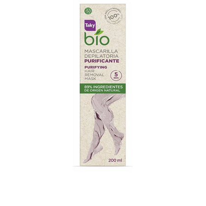Taky BIO NATURAL PURIFYING Haarentfernung Maschera 200 ml