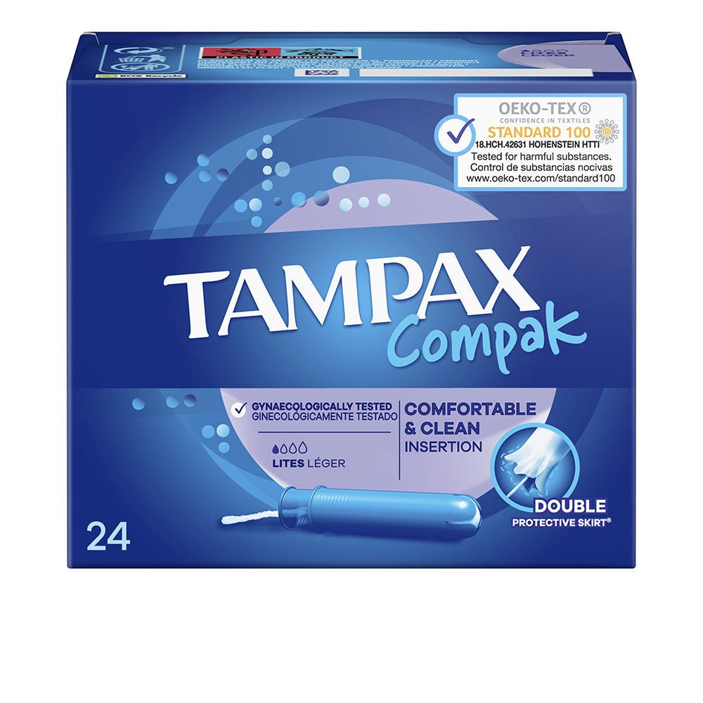 TAMPAX COMPAK tampón lites 24 u - Cosmova